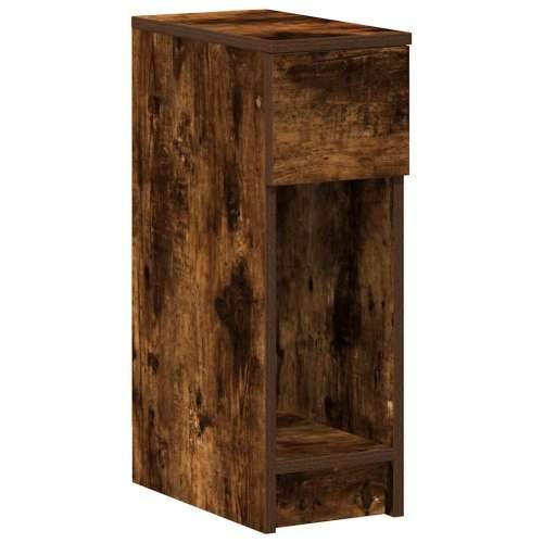 Noćni ormarići s ladicom 2 kom dimljeni hrast 20x36x60 cm - Dimljeni hrast 2 Cijena
