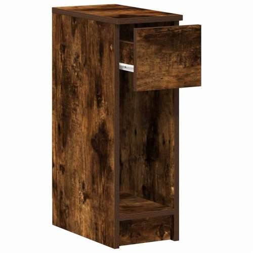Noćni ormarići s ladicom 2 kom dimljeni hrast 20x36x60 cm - Dimljeni hrast 2 Cijena
