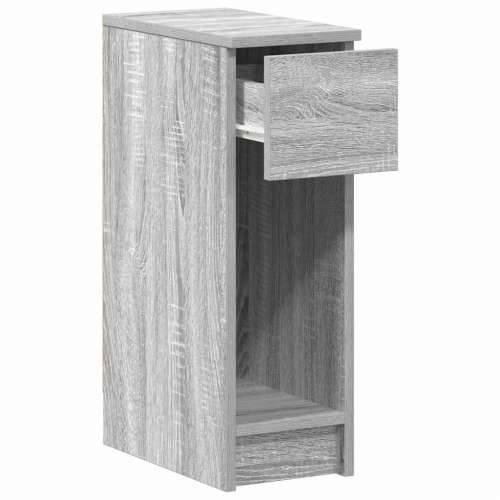 Noćni ormarići s ladicom 2 kom siva sonoma 20x36x60 cm - Sivi hrast sonoma 2 Cijena