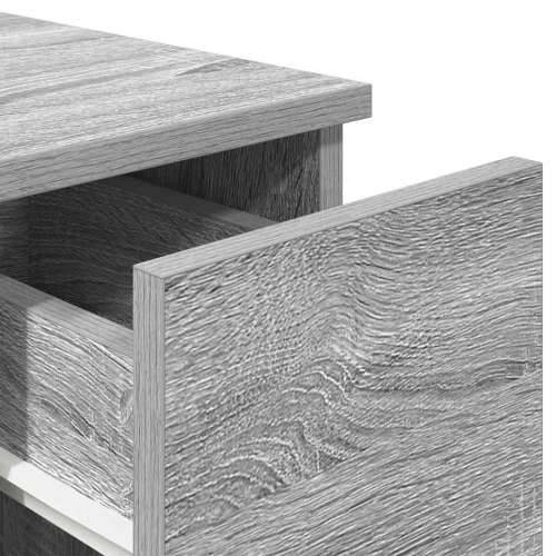 Noćni ormarići s ladicom 2 kom siva sonoma 20x36x60 cm - Sivi hrast sonoma 2 Cijena