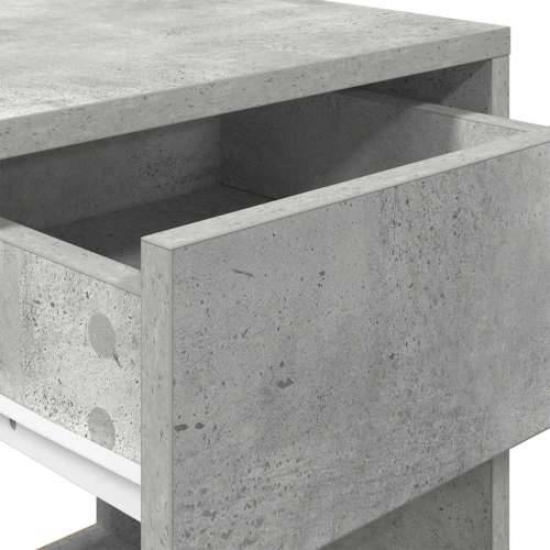 Noćni ormarić s ladicom beton sivi 35x34x66,5 cm - Beton siva 1 Cijena
