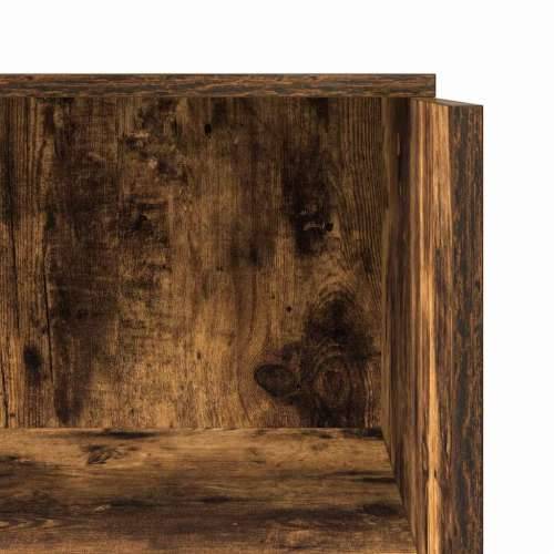 Recepcijski stol dimljeni hrast 55x50x103,5cm konstruirano drvo - Dimljeni hrast 55 x 50 x 103.5 cm Cijena