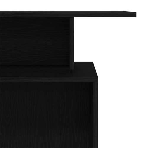 Recepcijski stol crni 100x40x104 cm izrađeno drvo - Crna Cijena