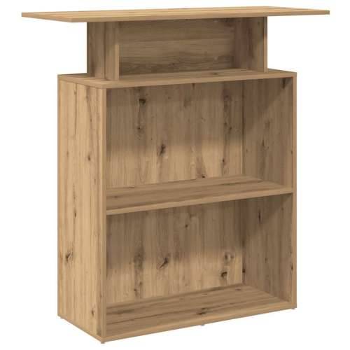 Recepcijski stol Artisan hrast 100x40x104 cm izrađeno drvo - hrast artisan Cijena
