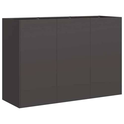 Sadilica crna 120x40x80 cm od hladno valjanog čelika - Crna 120 x 40 x 80 cm 1 Cijena