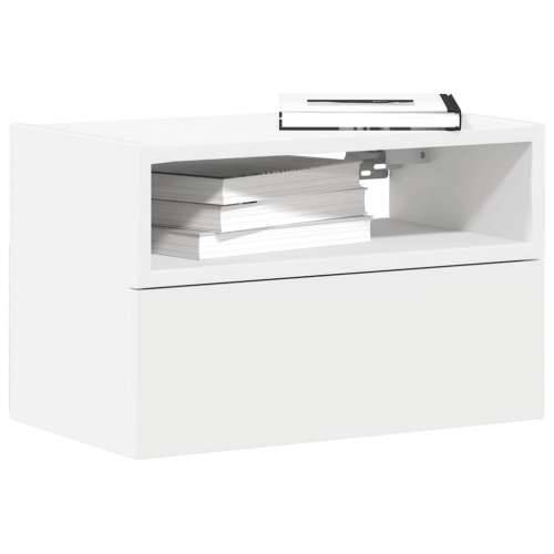 Zidni noćni ormarići 2 kom bijeli 45x26x28,5 cm - Bijela 2 Cijena