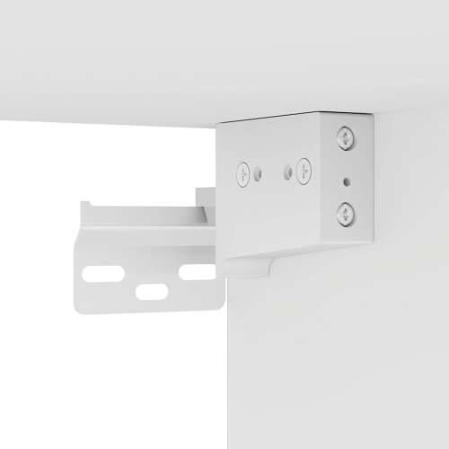 Zidni noćni ormarići 2 kom bijeli 45x26x28,5 cm - Bijela 2 Cijena