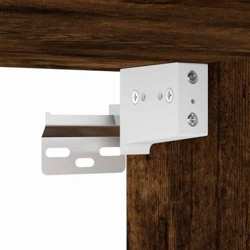 Zidni noćni ormarići 2 kom dimljeni hrast 45x26x28,5 cm - Dimljeni hrast 2 Cijena
