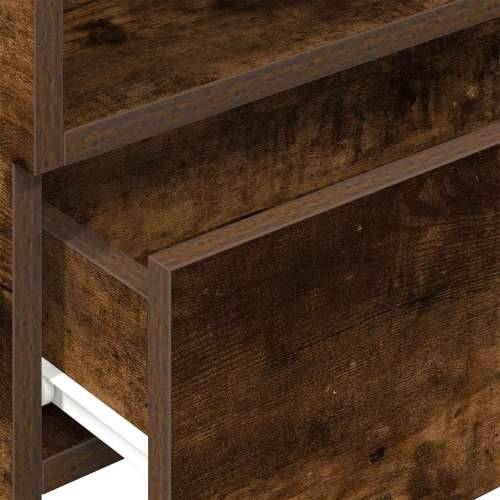 Zidni noćni ormarići 2 kom dimljeni hrast 45x26x28,5 cm - Dimljeni hrast 2 Cijena
