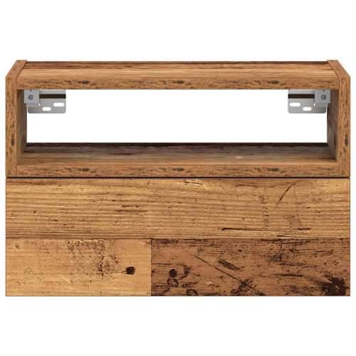 Zidni noćni ormarići 2 kom staro drvo 45x26x28,5 cm - Staro drvo 2 Cijena
