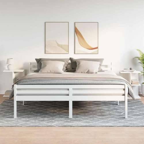 Noćni ormarići 2 kom bijeli 46,5x29x61 cm konstruiranog drva - Bijela 2 Cijena