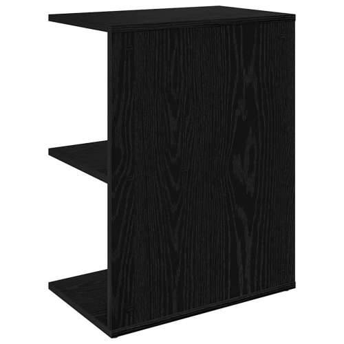 Noćni ormarići 2 kom crni hrast 46,5x29x61cm konstruiranog drva - Crna 2 Cijena