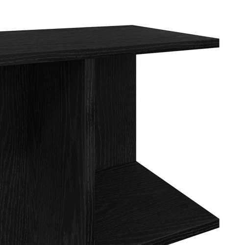 Noćni ormarići 2 kom crni hrast 46,5x29x61cm konstruiranog drva - Crna 2 Cijena