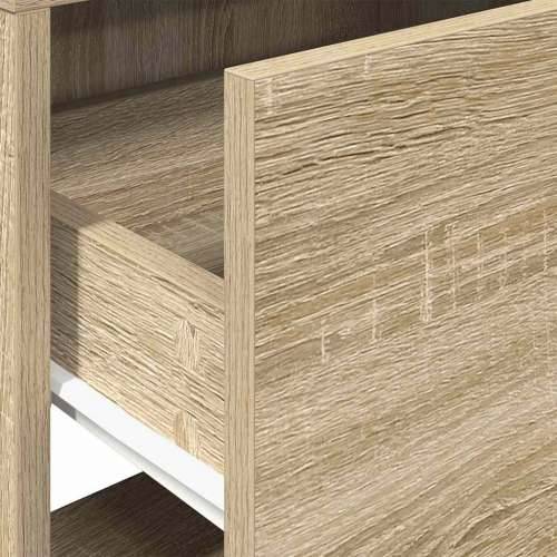 Noćni ormarić s ladicom sonoma hrast 51x31x47 cm - sonoma hrast 1 Cijena