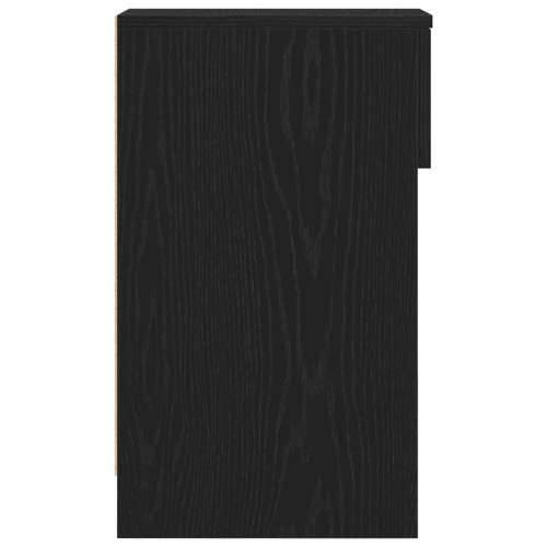 Noćni ormarići s ladicom 2 kom crni hrast 20x36x60 cm - Crna 2 Cijena