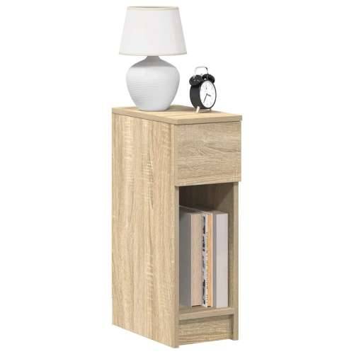 Noćni ormarići s ladicom 2 kom sonoma hrast 20x36x60 cm - sonoma hrast 2 Cijena
