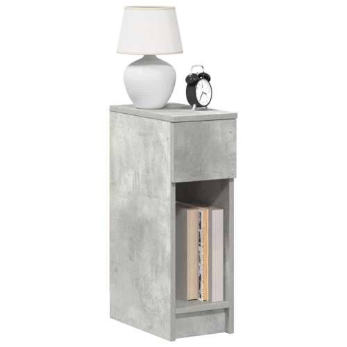 Noćni ormarići s ladicom 2 kom beton sivi 20x36x60 cm - Beton siva 2 Cijena
