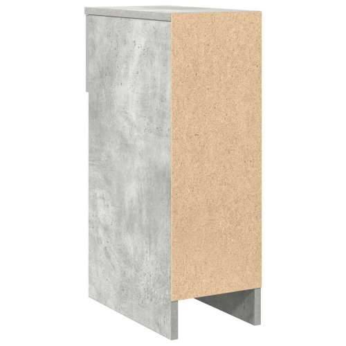 Noćni ormarići s ladicom 2 kom beton sivi 20x36x60 cm - Beton siva 2 Cijena