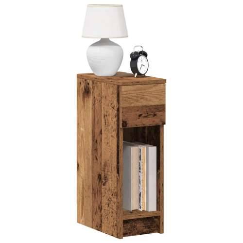 Noćni ormarić s ladicom staro drvo 20x36x60 cm - Staro drvo 1 Cijena