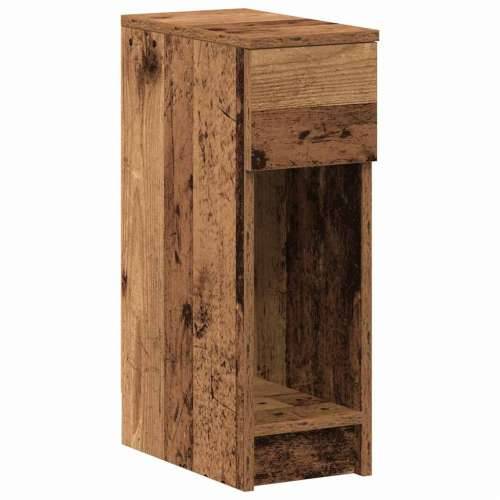 Noćni ormarić s ladicom staro drvo 20x36x60 cm - Staro drvo 1 Cijena