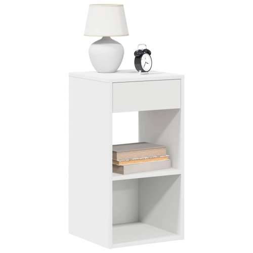 Noćni ormarići s ladicom 2 kom bijeli 35x34x66,5 cm - Bijela 2 Cijena