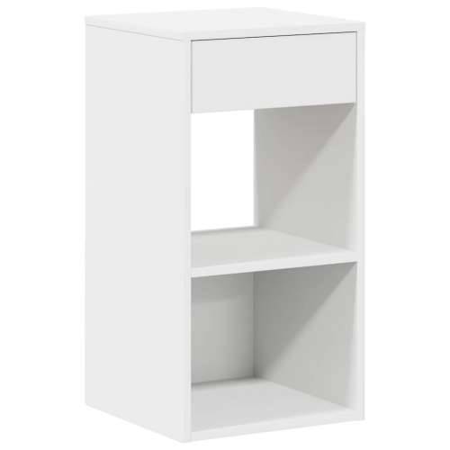 Noćni ormarići s ladicom 2 kom bijeli 35x34x66,5 cm - Bijela 2 Cijena