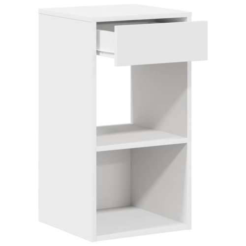 Noćni ormarići s ladicom 2 kom bijeli 35x34x66,5 cm - Bijela 2 Cijena