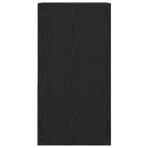 Noćni ormarići s ladicom 2 kom crni hrast 35x34x66,5 cm - Crna 2 Cijena