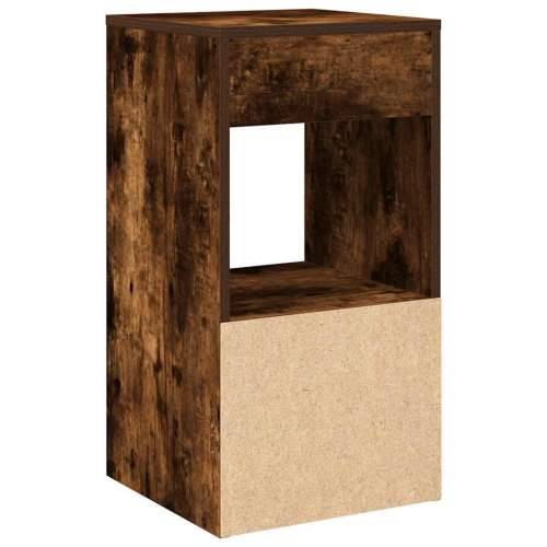 Noćni ormarić s ladicom dimljeni hrast 35x34x66,5 cm - Dimljeni hrast 1 Cijena