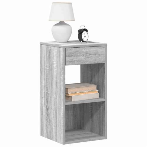 Noćni ormarić s ladicom siva sonoma 35x34x66,5 cm - Sivi hrast sonoma 1 Cijena