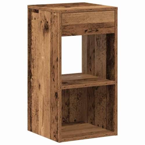 Noćni ormarići s ladicom 2 kom staro drvo 35x34x66,5 cm - Staro drvo 2 Cijena