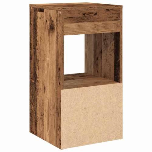 Noćni ormarići s ladicom 2 kom staro drvo 35x34x66,5 cm - Staro drvo 2 Cijena