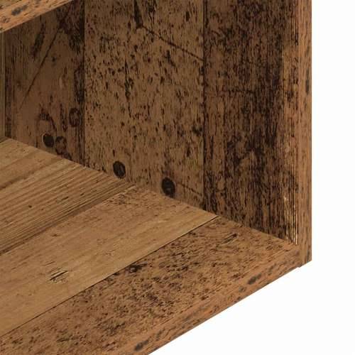 Noćni ormarići s ladicom 2 kom staro drvo 35x34x66,5 cm - Staro drvo 2 Cijena
