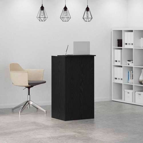 Recepcijski stol crni 55x50x103,5 cm izrađeno drvo - Crna 55 x 50 x 103.5 cm Cijena