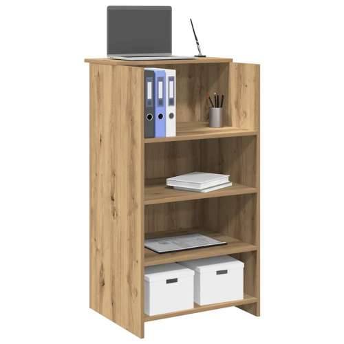 Recepcijski stol Artisan hrast 55x50x103,5 cm izrađeno drvo - hrast artisan 55 x 50 x 103.5 cm Cijena