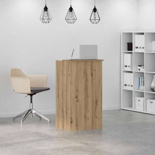 Recepcijski stol Artisan hrast 55x50x103,5 cm izrađeno drvo - hrast artisan 55 x 50 x 103.5 cm Cijena