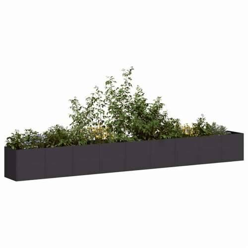 Sadilica crna 360x40x40 cm od hladno valjanog čelika - Crna 360 x 40 x 40 cm 1 Cijena