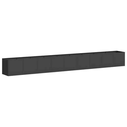 Sadilica crna 360x40x40 cm od hladno valjanog čelika - Crna 360 x 40 x 40 cm 1 Cijena