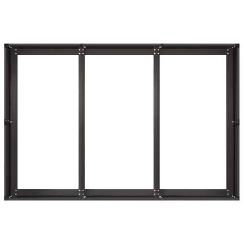 Sadilica crna 120x80x40 cm od čelika - Crna 120 x 80 x 40 cm 1 Cijena