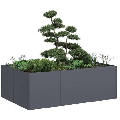 Sadilica antracit 120x80x40 cm od čelika - Antracit 120 x 80 x 40 cm 1 Cijena