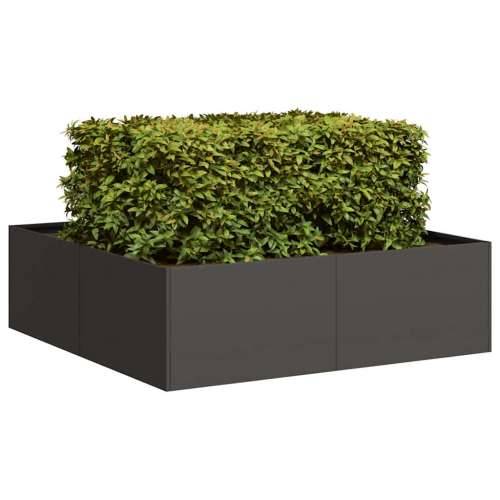 Sadilica crna 100x100x30 cm od čelika - Crna 100 x 100 x 30 cm 1 Cijena