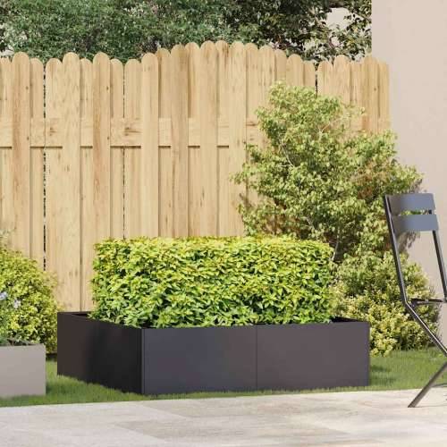 Sadilica crna 100x100x30 cm od čelika - Crna 100 x 100 x 30 cm 1 Cijena