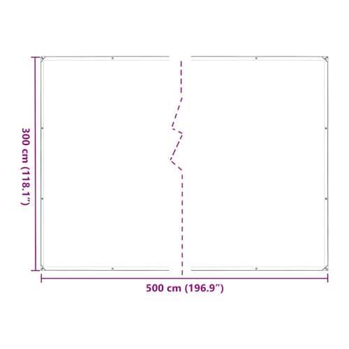 Pokrivač za biljke s ušicama 3x5 m polietilen - 3 x 5 m 1 Cijena