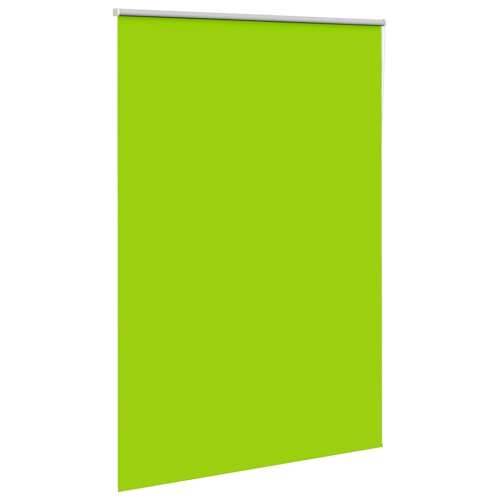 Rolo zavjesa Blackout Zeleno lišće 165x210 cm Širina tkanine - Zelena boja lišća 165 cm 210 cm Cijena