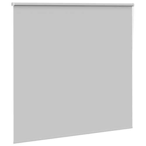 Rolo zavjesa Blackout svijetlo siva 165x130 cm Širina tkanine - Svjetlosiva 130 cm 165 cm Cijena