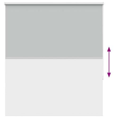 Rolo zavjesa Blackout svijetlo siva 140x150 cm Širina tkanine - Svjetlosiva 140 cm 150 cm Cijena