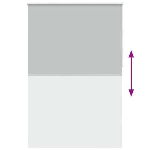 Rolo zavjesa Blackout svijetlo siva 150x210 cm Širina tkanine - Svjetlosiva 150 cm 210 cm Cijena