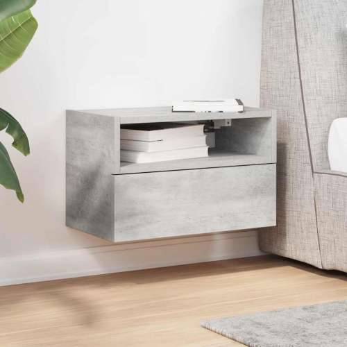Zidni noćni ormarić beton siva 45x26x28,5 cm - Beton siva 1 Cijena