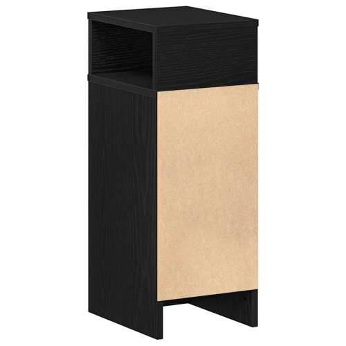 Noćni ormarić s ladicom crni 25x31x66 cm - Crna 1 Cijena