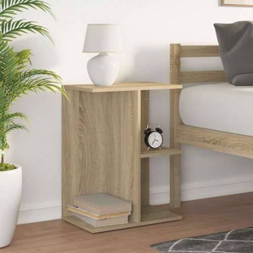 Noćni ormarić sonoma hrast 46,5x29x61 cm konstruiranog drva - sonoma hrast 1 Cijena